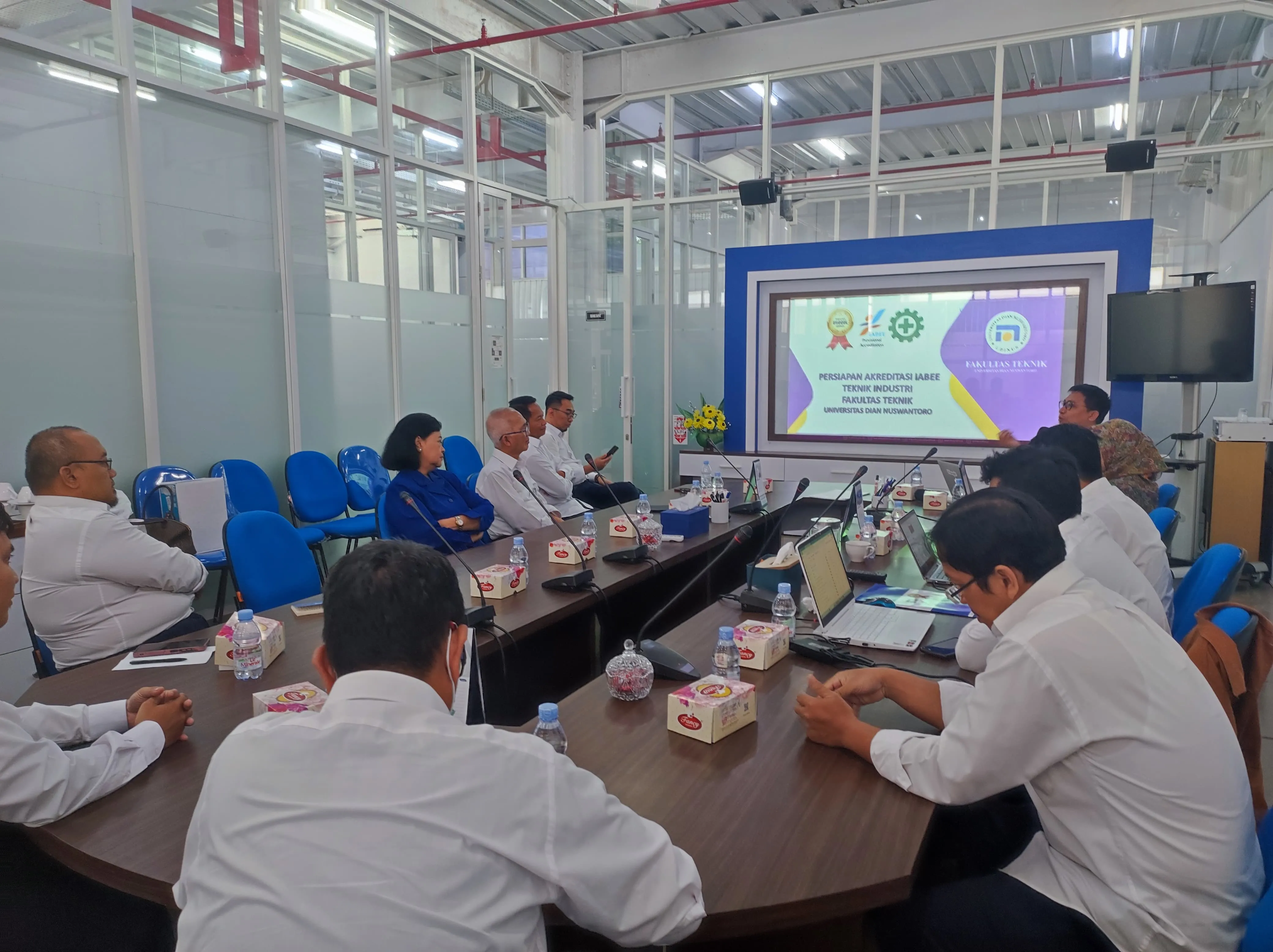 PERSIAPAN ON-SITE VISIT AKREDITASI IABEE PROGRAM STUDI TEKNIK INDUSTRI UDINUS