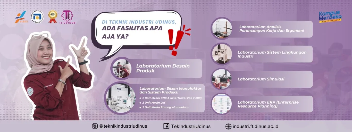 Fasilitas program studi teknik industri